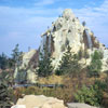 Castle Rock on Tom Sawyer Island photo, March 1962