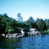 Disneyland Tom Sawyer Island fishing pier, October 1969