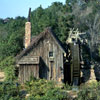 Tom Sawyer Island Old Mill, March 1962