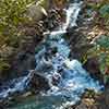 Disneyland Tom Sawyer Island Treehouse waterfall, February 2007