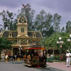 Disneyland Town Square City Hall, May 1962