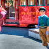 Disney California Adventure Red Car News Boys September 2012