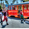 Disney California Adventure Red Car News Boys July 2012