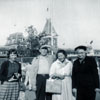 Disneyland entrance May 1957