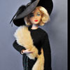 Photo of vinyl Gene Marshall doll wearing A Lady Knows