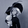 Photo of vinyl Gene Marshall doll wearing A Lady Knows