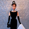 Mattel Audrey Hepburn vinyl doll as Holly Golightly from Breakfast at Tiffany's