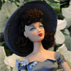 Photo of vinyl Gene Marshall doll wearing Spring in Central Park