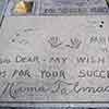 Grauman's Chinese Theatre Norma Talmadge footprints, November 2009