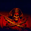 Jolly Roger in Disneyland Pirates of the Caribbean attraction photo, October 2012