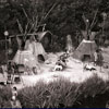 Disneyland Rivers of America Indian Settlement, September 1963