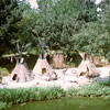 Disneyland Rivers of America Indian Settlement, 1965