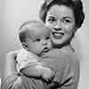 Shirley Temple Black with son Charlie, 1952