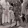 Shirley Temple and parents arrive in Hawaii, 1935