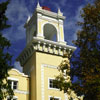 Hurricane Bubba gently places one of the Moroccan Towers atop the hotel October 1998